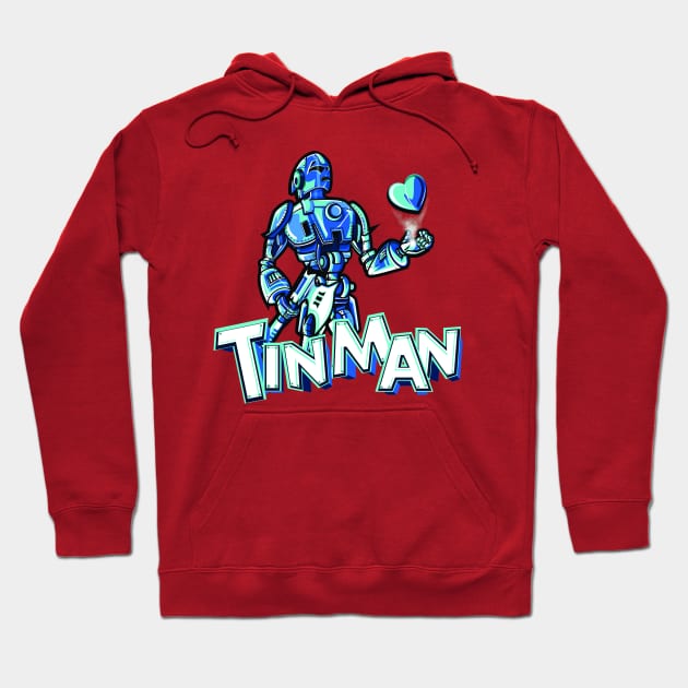 The Tin Man Hoodie by CaffeineBlitz